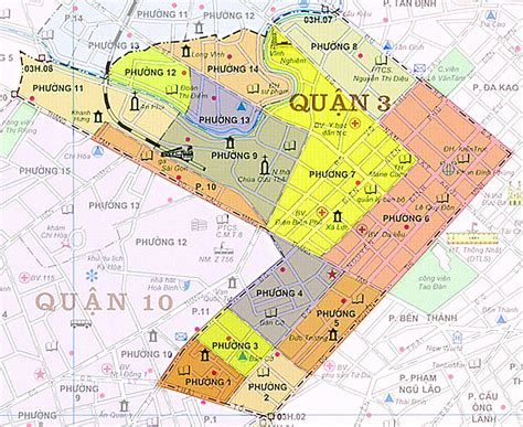 1# Bản Đồ TP HCM & Các Quận Khổ Lớn Phóng To 2020