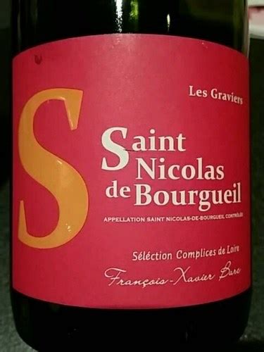 Complices De Loire Les Graviers Saint Nicolas De Bourgueil Vivino Us