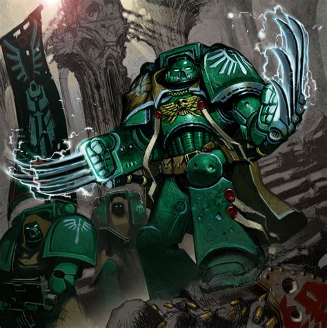 Dark Angels Art By Tiernen Trevallion 40k Gallery