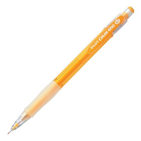 Pilot Color Eno Erasable Mechanical Pencil 0 7 Mm Orange Komadori