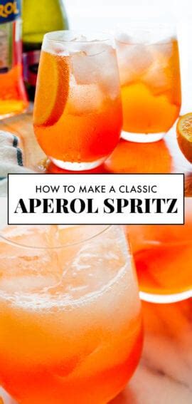 Classic Aperol Spritz Recipe Cookie And Kate