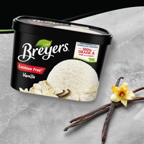 Breyers Lactose Free Vanilla Light Ice Cream Tub, 48 oz - Harris Teeter