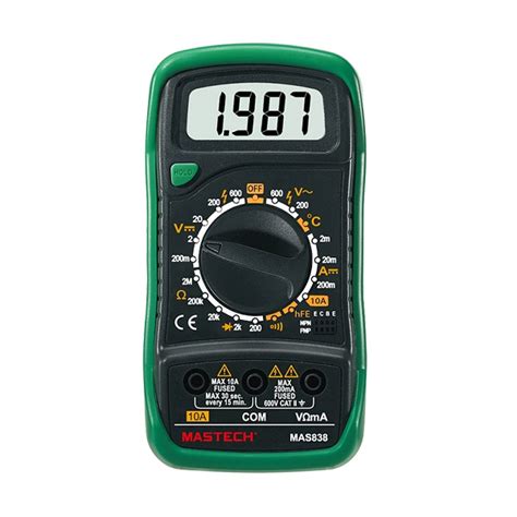 Đồng hồ vạn năng Mastech MAS838