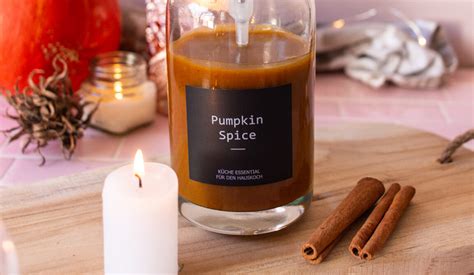 Diy Zuckerfreier Pumpkin Spice Sirup Wie Bei Starbucks Der