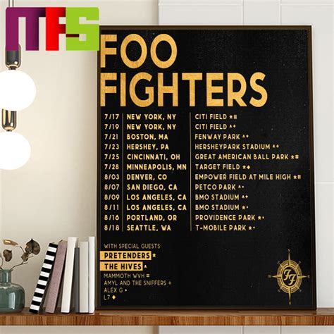 Foo Fighters Everything Or Nothing At All Tour The First 2024 US Shows