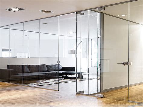 Стеклянные перегородки • Interglass.lv