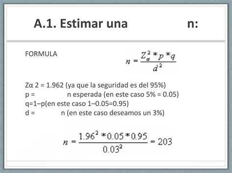 12 Calculo De Tamaño Muestral Ppt