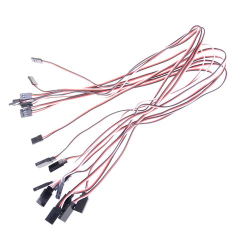 Pcs Cm Servo Extension Cord Cable Lead Wire Jr Cm Awg F Fb Ebay