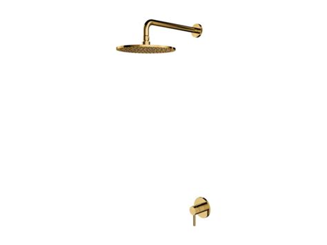 Y Shower System For Concealed Installation Gold Sysy Gl Omnires