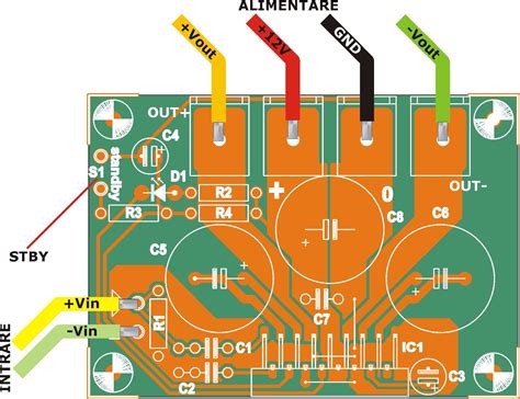 AMPLIFICATOR 50W CU TDA1562 | Scheme Electrice