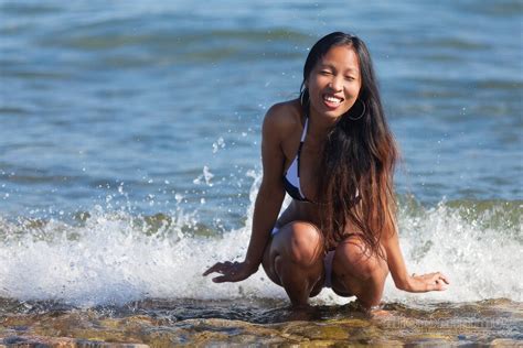 Bikini Model Hot Asian Ai Enhanced Mismatch Topaz Faceai Enhance