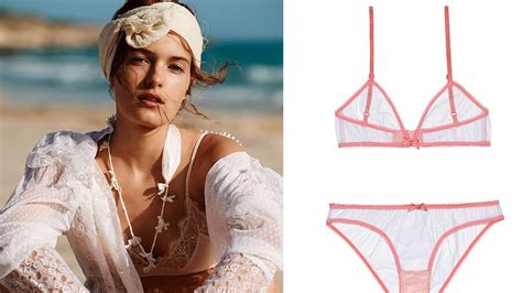 Parures De Lingerie Romantique Pour Un T Tr S L Ger Vogue France