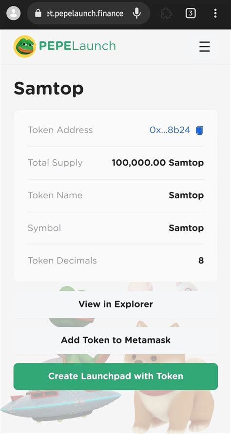 Samtop Ic On Twitter Create Token Click On Token Then