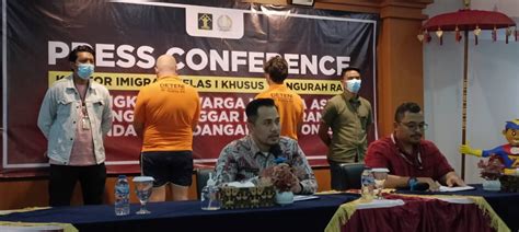 Akibat Melanggar Administrasi Imigrasi Ngurah Rai Amankan Wna Rusia