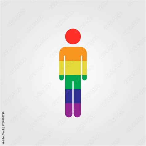 Gay Vector Icon LGBT Rainbow Flag Vector Icon Stock Vector Adobe Stock