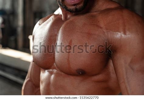 Muscled Half Naked Man Work Old Stock Photo Shutterstock