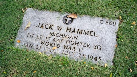 1LT Jack W Hammel 1922 1945 Find A Grave Memorial