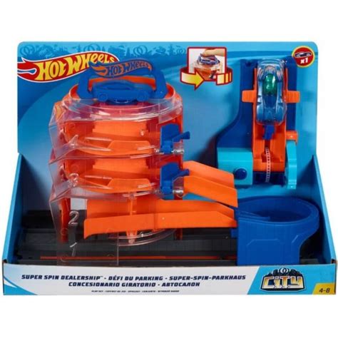 Hot Wheels City Conjunto Super Giro Na Loja De Carros Mattel FNB GBF Games Toys