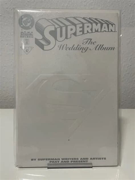 SUPERMAN THE WEDDING Album 1 Comic Heft US DC Comics Top Bagged And