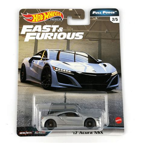Машинка Hot wheels 1 64 Форсаж 17 Acura NSX Collector Edition Metal Diecast Model Toy Gift