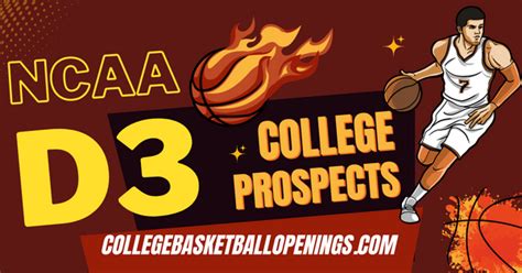 NCAA D3 Recruiting Last Position! 2023 - College Basketball Openings