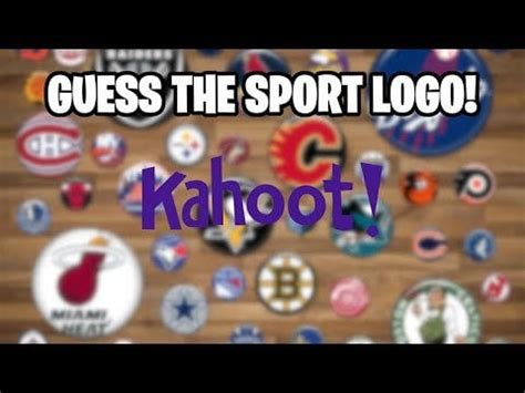 GUESS THE SPORTS LOGO! (Kahoot Quiz) : r/TJPTeeJayPee