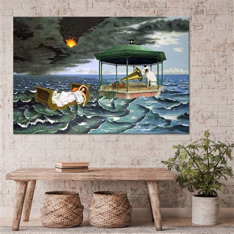 Dominique Appia Surrealism Wall Art Seascape Wall Art Magic Realism