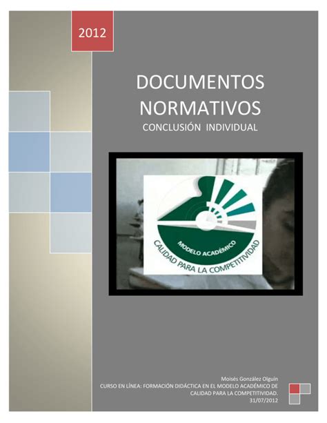 DOCUMENTOS NORMATIVOS