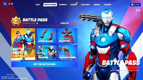 New Fortnite Chapter 3 Season 4 Battle Pass Leaks Youtube