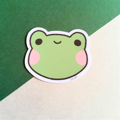 Frog vinyl stickers | Etsy