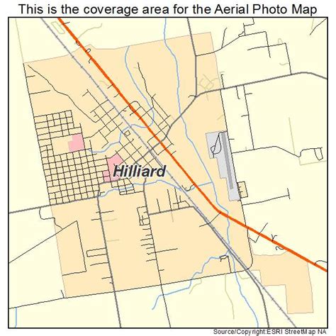 Aerial Photography Map of Hilliard, FL Florida