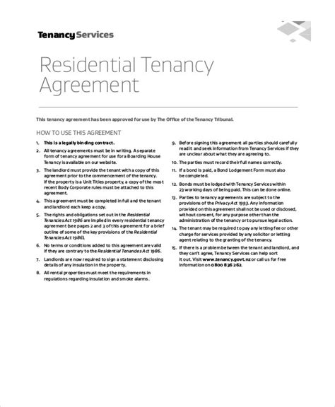 Free Sample Property Contract Agreement Templates In Ms Word Pdf