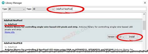 Esp Neopixel Led Strip Esp Tutorial