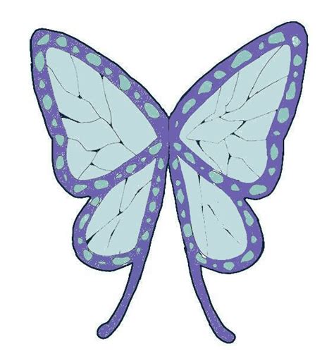 Mariposa De Shinobu Dibujos F Ciles Dibujos De Arte Hermosos Lindos