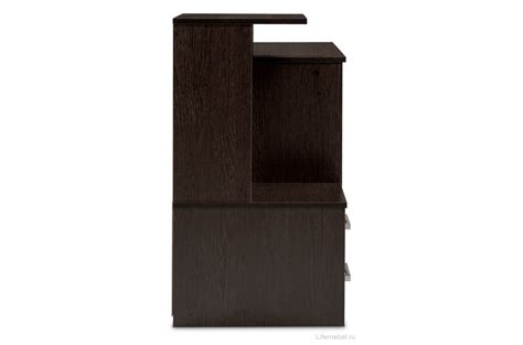 Компьютерный стол Джаз-24 левый венге — купить в Москве по цене 6 240 руб.