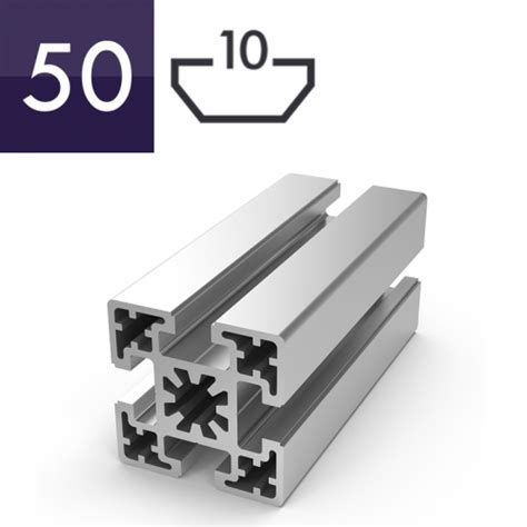 Алюминиевый профиль 50x50 используется для создания рабочих столов ...
