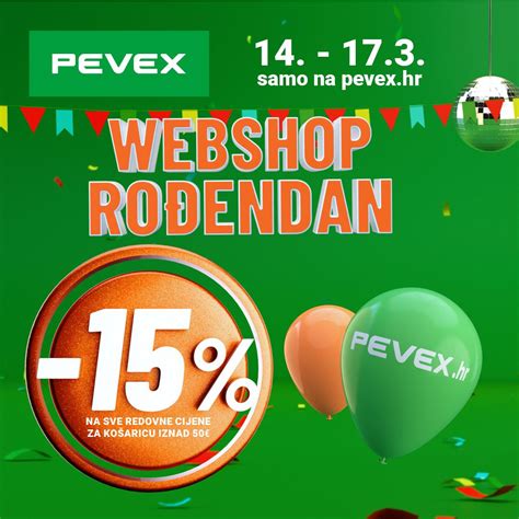 Slobodna Dalmacija Pevex webshop slavi rođendan i časti s 15 popusta