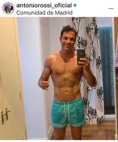 Antonio Rossi El Lado Sexy Del Ni O Bueno De Telecinco Para No