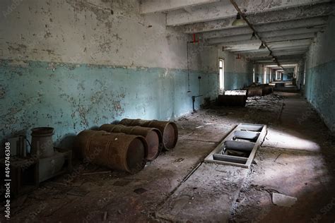 Interior of secret soviet radar station in Chernobyl exclusion zone ...