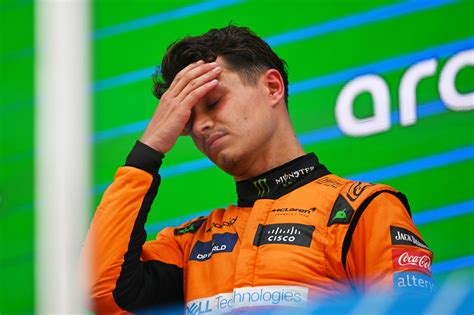 Lando Norris Stone Faced Response To Spanish Gp Missed Opportunity