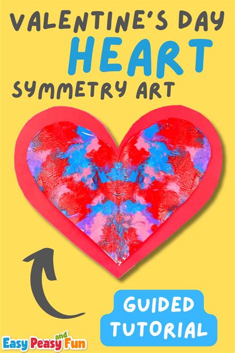 Easy Heart Symmetry Art En 2024