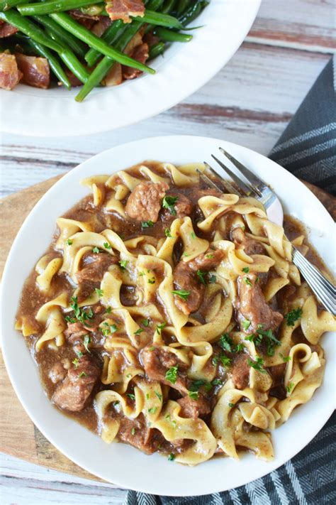 Crock Pot Beef With Noodles Recipe