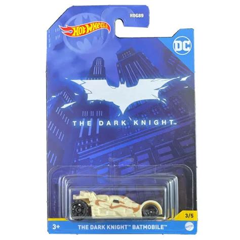 MATTEL HOT Wheels DC Comics Batman DARK KNIGHT BATMOBILE Tan Camo 3 5 Neuf EUR 11 99