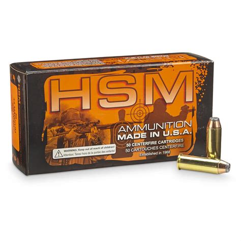 Hsm 44 Mag 240 Grain Jhp Ammo 50 Rounds 193453 44 Remington