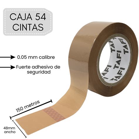 Caja Con Cintas De Empaque Canela Tandera