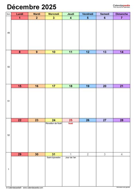 Calendrier D Cembre Vierge Imprimer Organisez Votre Mois De