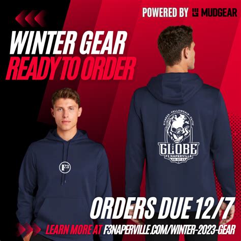 2023 Winter Gear Order | F3 Naperville