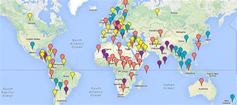 Us Military: Map Of Us Military Bases Around The World