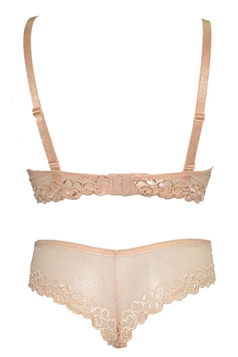 Set Lenjerie Intima Dama Venerastyle Debute Crem Nude C Eu Emag Ro