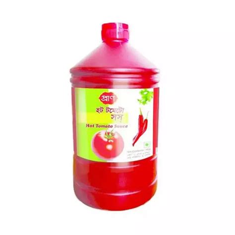 Pran Hot Tomato Sauce Gm Plastic Jar Ruperhat